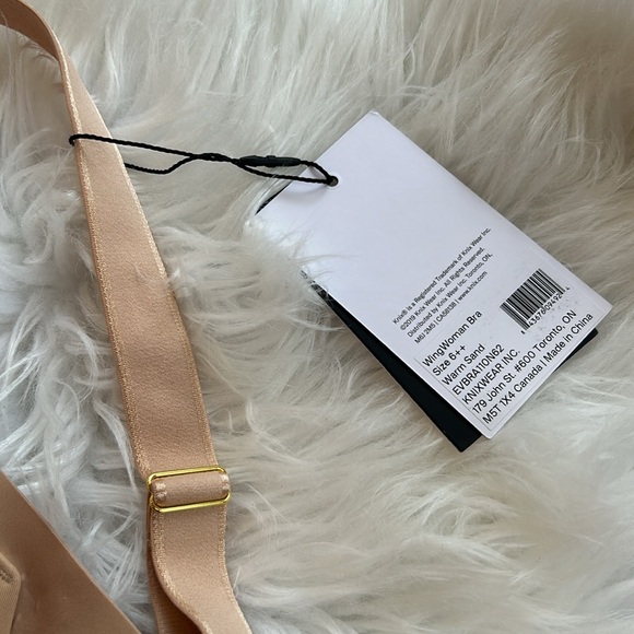 NWT Knix WingWoman Contour Bra - Size 6++ (36G, 36H, 38DDD) Warm Sand Beige - Picture 9 of 14